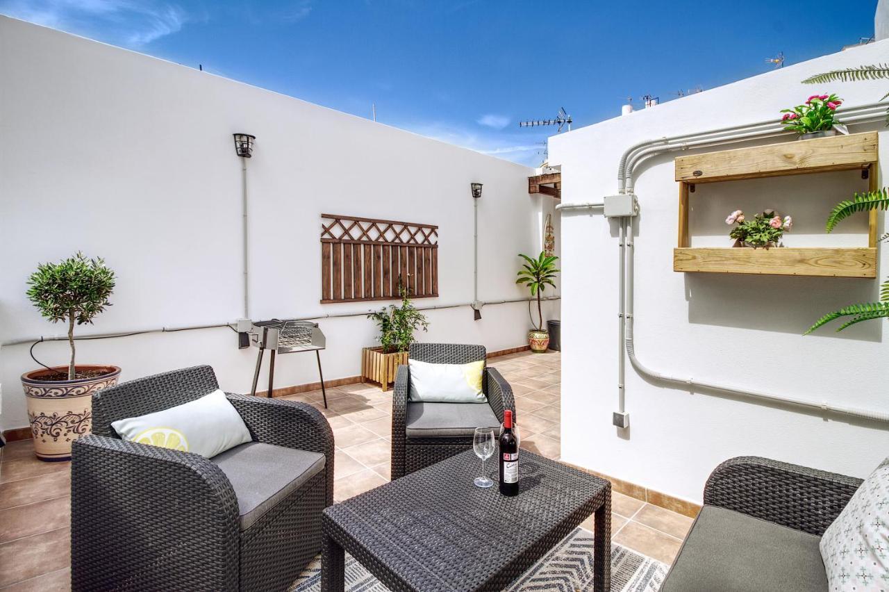 Barcelo 21, Parking On Request, Atico With Terrace & Studio With Patio, Center, Breakfast Included, Quite Neighborhood, Bc Малага Экстерьер фото